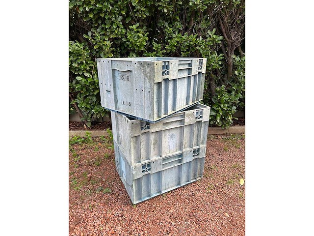 Kunststof stapelbakken (3x) - afbeelding 1 van  4