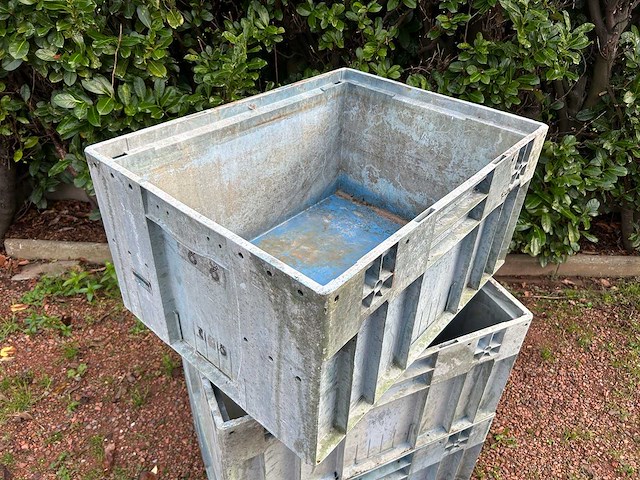 Kunststof stapelbakken (3x) - afbeelding 2 van  4