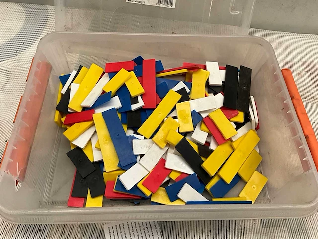 Kunststof stelblokjes / afstandsblokjes - afbeelding 1 van  3