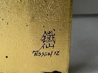 Kunstwerk op doek tessen - afbeelding 2 van  3