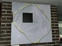 Kunstwerk op doek