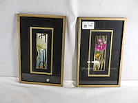 Kunstwerk (x2) - afbeelding 1 van  3