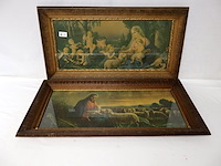 Kunstwerken katholiek (x2) - afbeelding 1 van  4