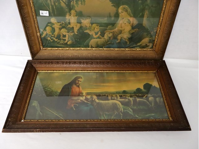 Kunstwerken katholiek (x2) - afbeelding 3 van  4