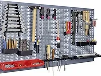 Küpper 70100 plaatstalen perforatiewand (b x h) 120 cm x 60 cm 1 stuk(s) - afbeelding 1 van  3