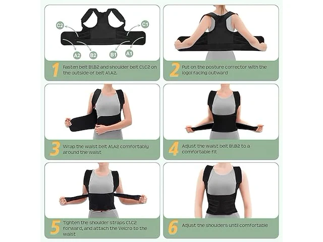 Kureny houdingscorrectie (medium) - afbeelding 2 van  5