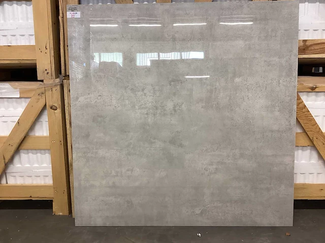 Kutahya alaska grey gepolijst 120x120 cm tegel 57,6 m² - afbeelding 1 van  10