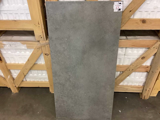 Kutahya delta dark grey mat 60x120 cm tegel 60,48 m² - afbeelding 1 van  10