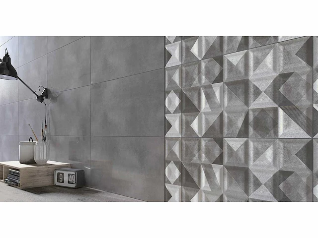 Kutahya delta dark grey mat 60x120 cm tegel 60,48 m² - afbeelding 4 van  10