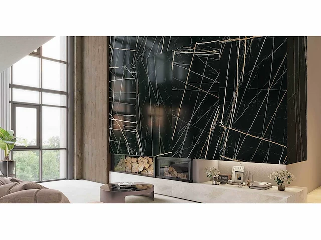 Kutahya nox black gepolijst 60x120 cm tegel 60,48 m² - afbeelding 9 van  13