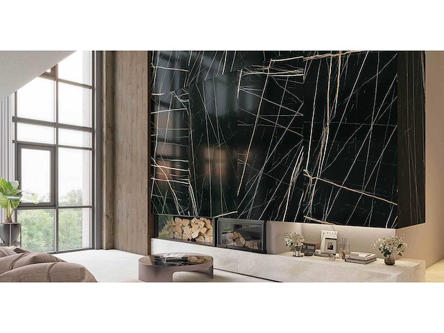 Kutahya nox black gepolijst 60x120 cm tegel 60,48 m² - afbeelding 9 van  13