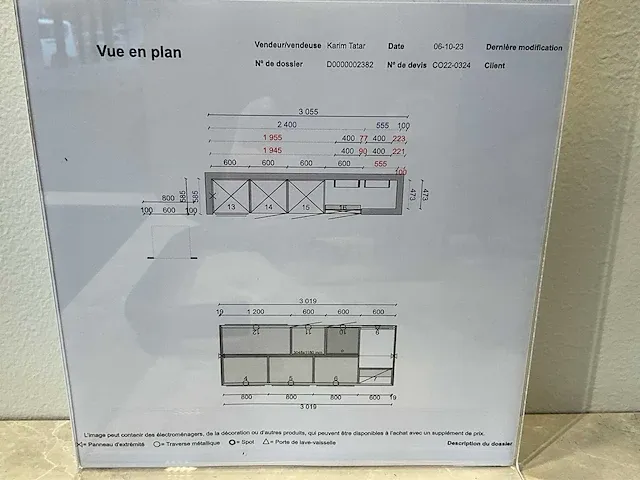 Kvik avolia clay/corisa showroom co22-0324 keukenopstelling - afbeelding 14 van  21