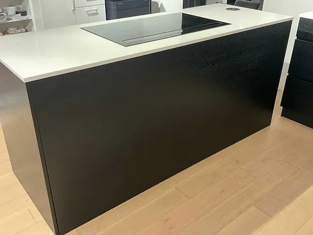 Kvik k mano sera+cima black showroom co17-0013 keukenopstelling - afbeelding 4 van  18