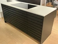 Kvik k mano sera+cima black showroom co17-0013 keukenopstelling - afbeelding 5 van  18