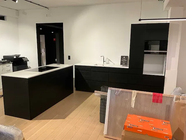 Kvik k mano sera+cima black showroom co17-0013 keukenopstelling - afbeelding 11 van  18