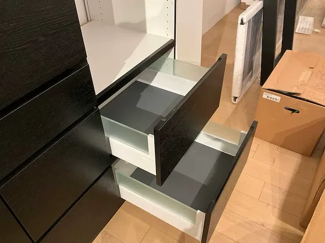 Kvik k mano sera+cima black showroom co17-0013 keukenopstelling - afbeelding 16 van  18