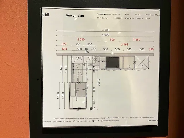 Kvik noliam showroom co17-0009 keukenopstelling - afbeelding 6 van  14