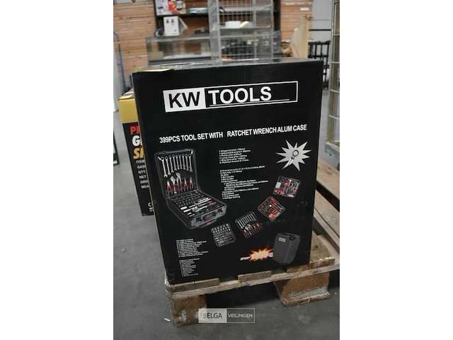 Kw tools gereedschapstrolley ± 399 stuks - afbeelding 2 van  4