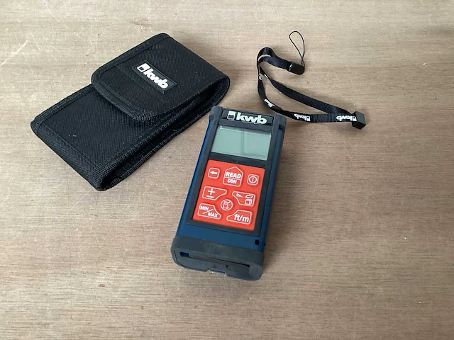 Kwb 064100 laser afstandmeter, max 50 meter (4x) - afbeelding 1 van  6