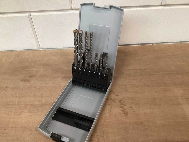 Kwb 240700 set steenboren, 7 delig in case (10x) - afbeelding 1 van  5