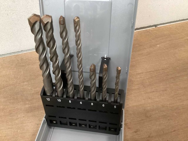 Kwb 240700 set steenboren, 7 delig in case (10x) - afbeelding 2 van  5