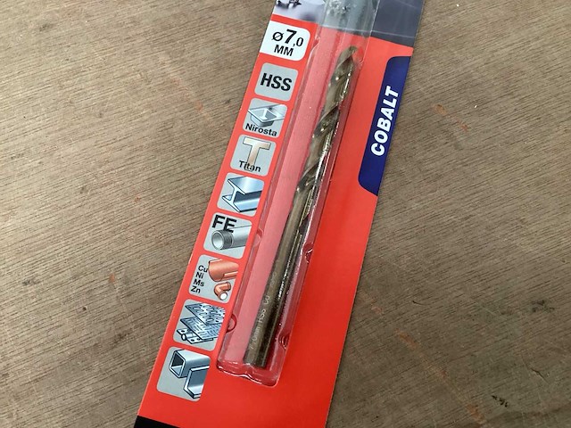 Kwb 248670 metaalboor, 7 mm, cobalt (33x) - afbeelding 3 van  5