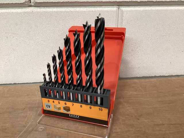 Kwb 514100 houtborenset, 8 delig (20x) - afbeelding 1 van  3