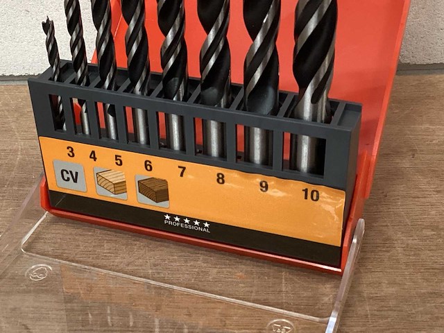 Kwb 514100 houtborenset, 8 delig (20x) - afbeelding 2 van  3