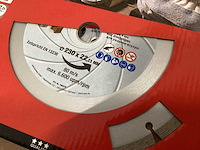 Kwb 796870 cirkelzaagblad 230 mm, diamant (9x) - afbeelding 3 van  4