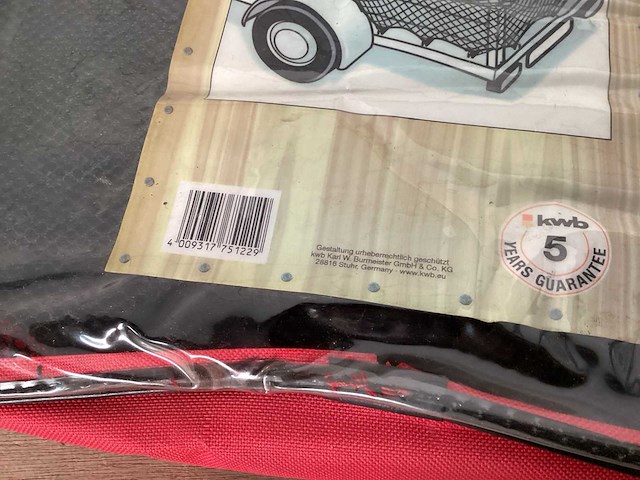 Kwb bagagenet aanhangwagen 2,2x1,5 m (3x) - afbeelding 3 van  3