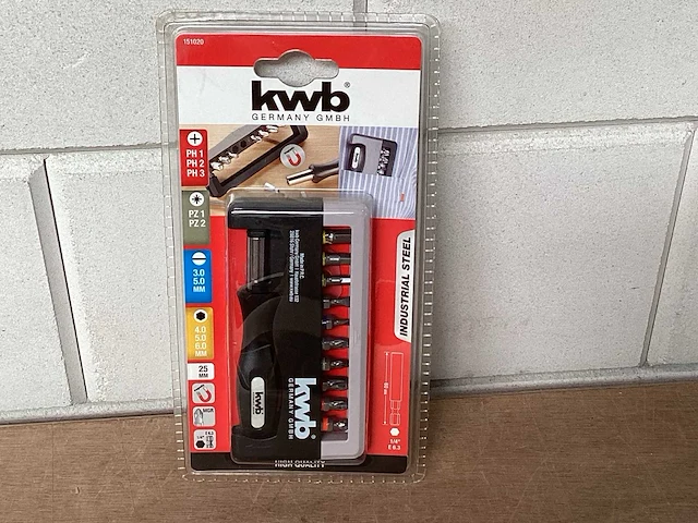Kwb bitset met houder (22x) - afbeelding 1 van  5