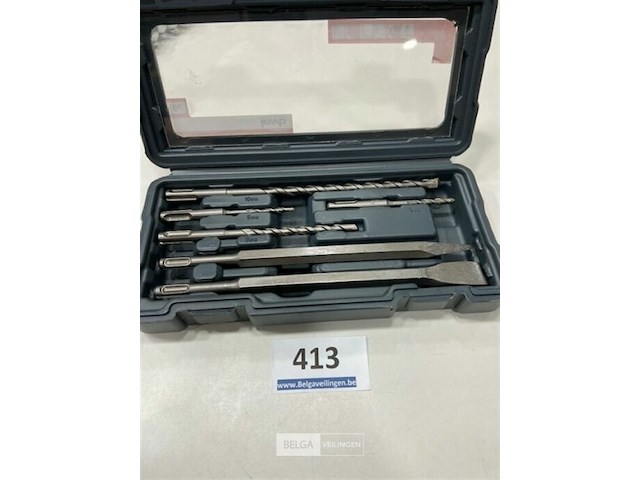 Kwb boor en beitelset 6 delig - afbeelding 1 van  3