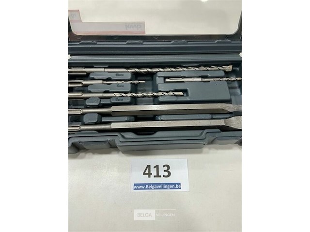 Kwb boor en beitelset 6 delig - afbeelding 3 van  3