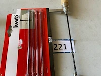 Kwb decoupeerzaag met 5 extra bladen - afbeelding 1 van  3
