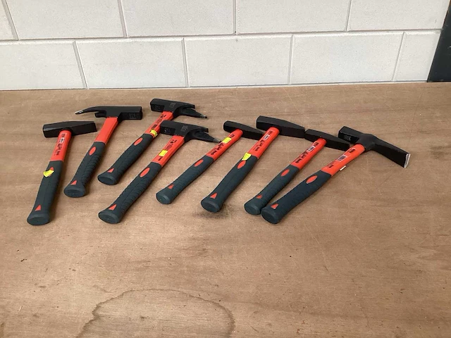 Kwb diverse hamers fiber steel (8x) - afbeelding 1 van  5