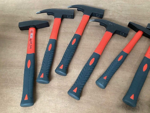 Kwb diverse hamers fiber steel (8x) - afbeelding 3 van  5