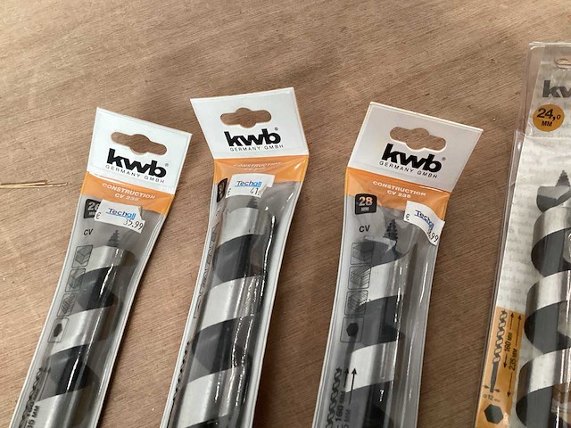 Kwb diverse slangenboren (7x) - afbeelding 2 van  5