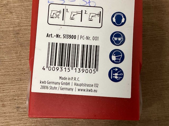 Kwb houtborenset, 5 delig, zeskant (17x) - afbeelding 5 van  5