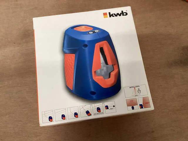 Kwb kruislijn laser, zelfnivellerend (2x) - afbeelding 2 van  4