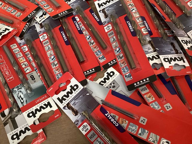 Kwb mix kavel diverse boren (100x) - afbeelding 2 van  8