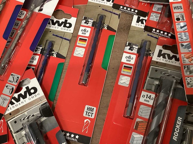 Kwb mix kavel diverse boren (100x) - afbeelding 8 van  8