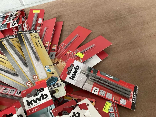 Kwb mix kavel diverse boren (105x) - afbeelding 3 van  6