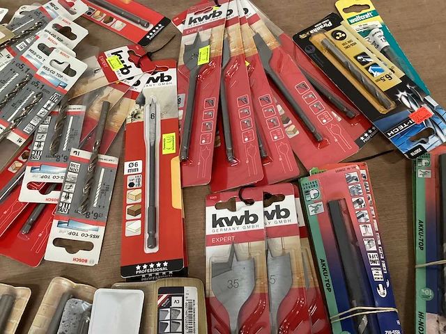 Kwb mix kavel diverse boren (105x) - afbeelding 2 van  5