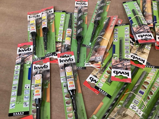 Kwb mix kavel diverse boren (63x) - afbeelding 2 van  7