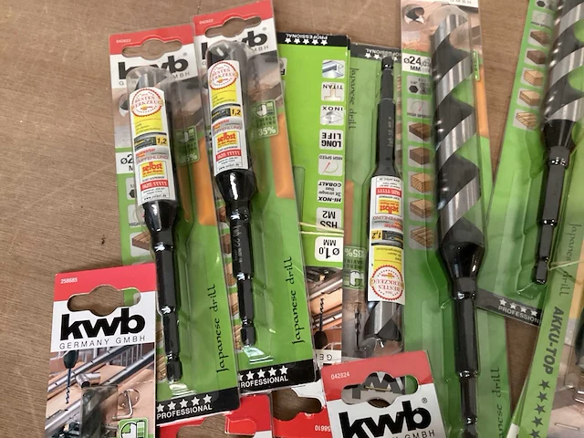 Kwb mix kavel diverse boren (63x) - afbeelding 3 van  7