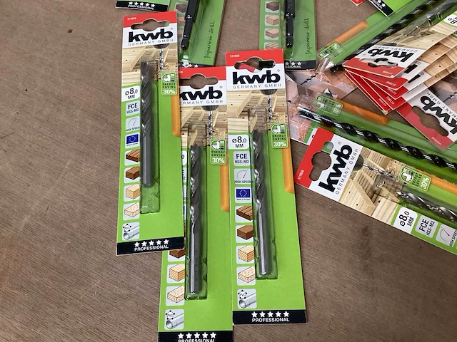 Kwb mix kavel diverse boren (63x) - afbeelding 5 van  7