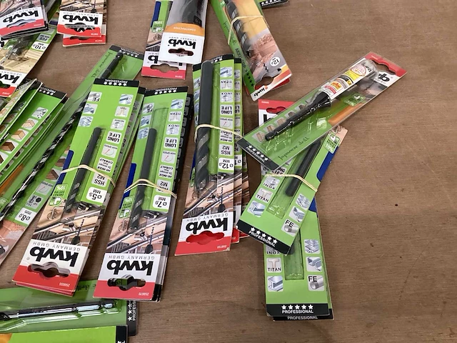 Kwb mix kavel diverse boren (63x) - afbeelding 6 van  7