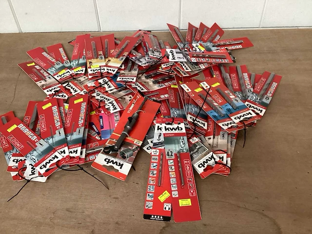 Kwb mix kavel diverse boren (93x) - afbeelding 1 van  6