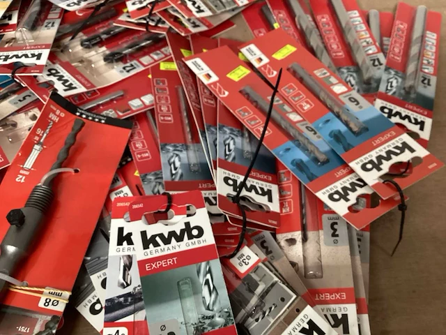 Kwb mix kavel diverse boren (93x) - afbeelding 5 van  6