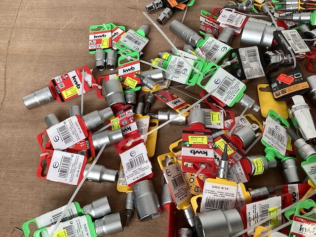 Kwb mix kavel diverse doppen voor dopsleutel (159x) - afbeelding 2 van  6